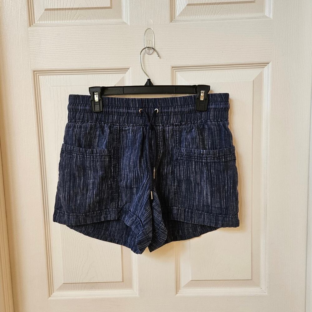 Athleta Woman's Cabo Linen Textured 4" Shorts Size 8